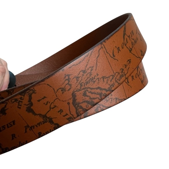 Patricia Nash NEW Riot Rust Brown Leather Belt main image 7